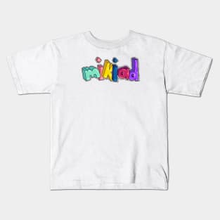 mikiad // BLOKK PARTY Kids T-Shirt